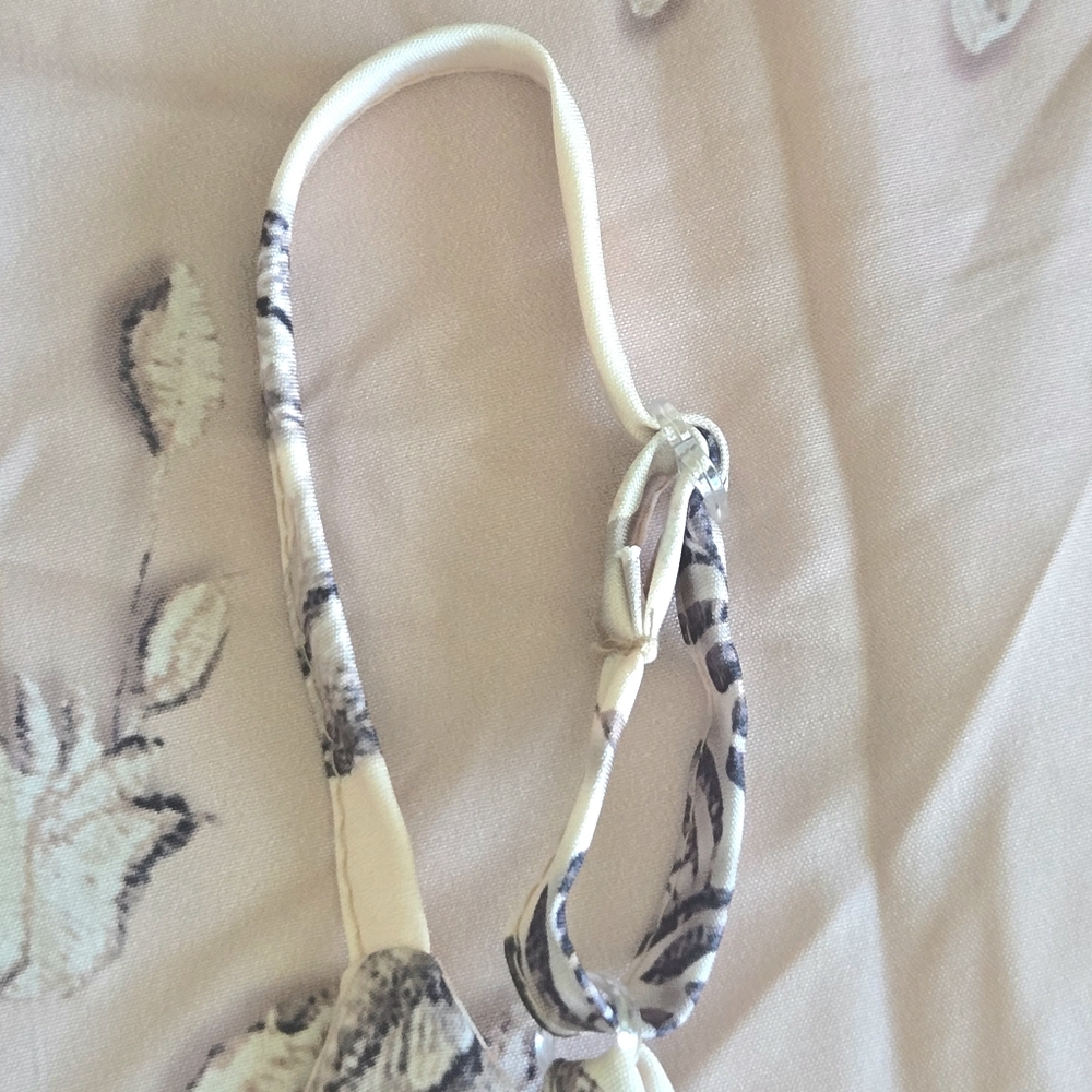 NWOT Floral 2 Piece Maxi Dress & Duster Set-Champagne/Coffee, Sleeveless Vneck - Picture 8 of 13